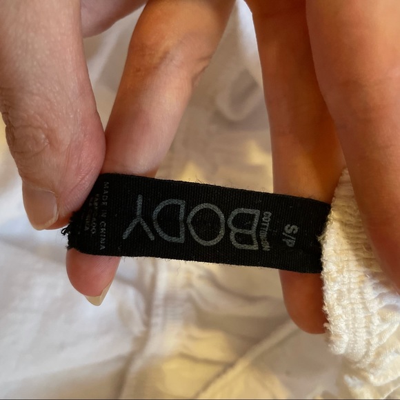 Puff Sleeve Beach Dress 100% Organic Cotton - Picture 3 of 6